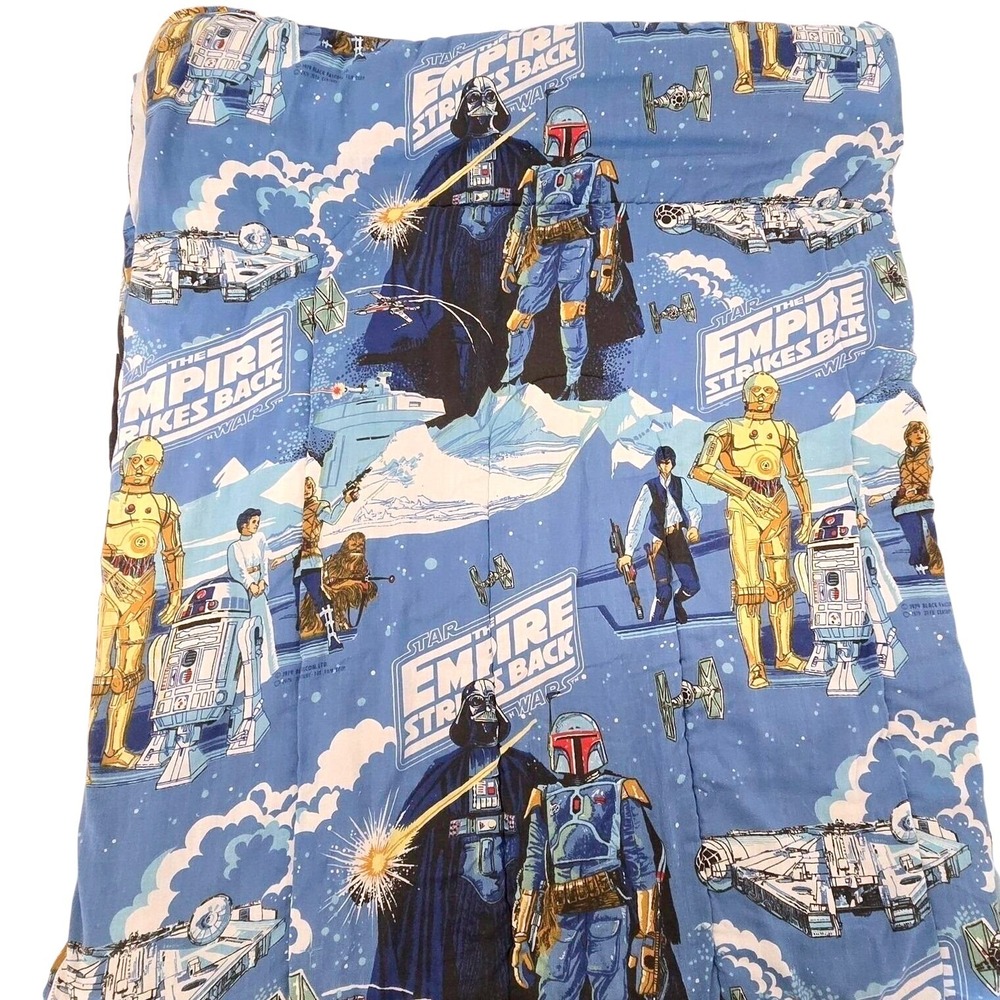 VTG 1979 Star Wars Empire Strikes Back Sleeping Bag Boba Fett Darth Vader Ideal
